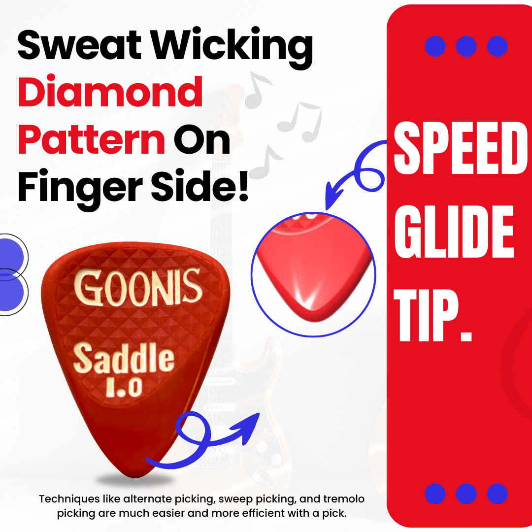 Goonis Picks  Never Drop Spin or Slip. (5 pack) buy 1 get the next 1-1/2 off