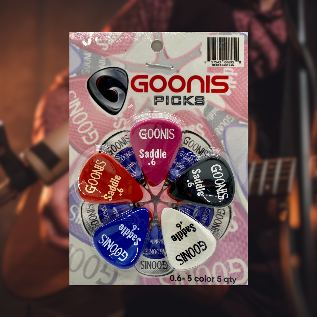 Goonis Picks  Never Drop Spin or Slip. (5 pack) buy 1 get the next 1-1/2 off