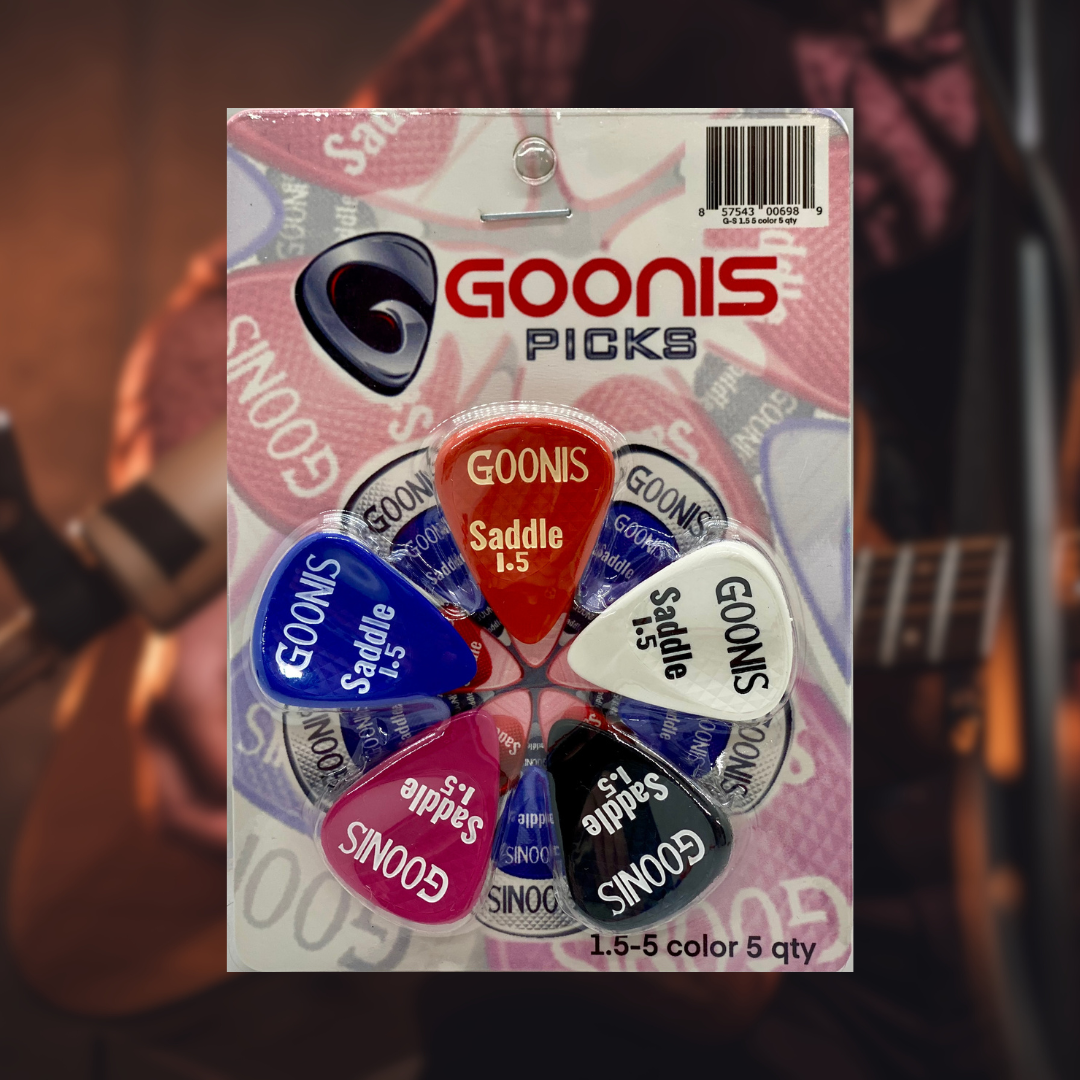 Goonis Picks  Never Drop Spin or Slip. (5 pack) buy 1 get the next 1-1/2 off