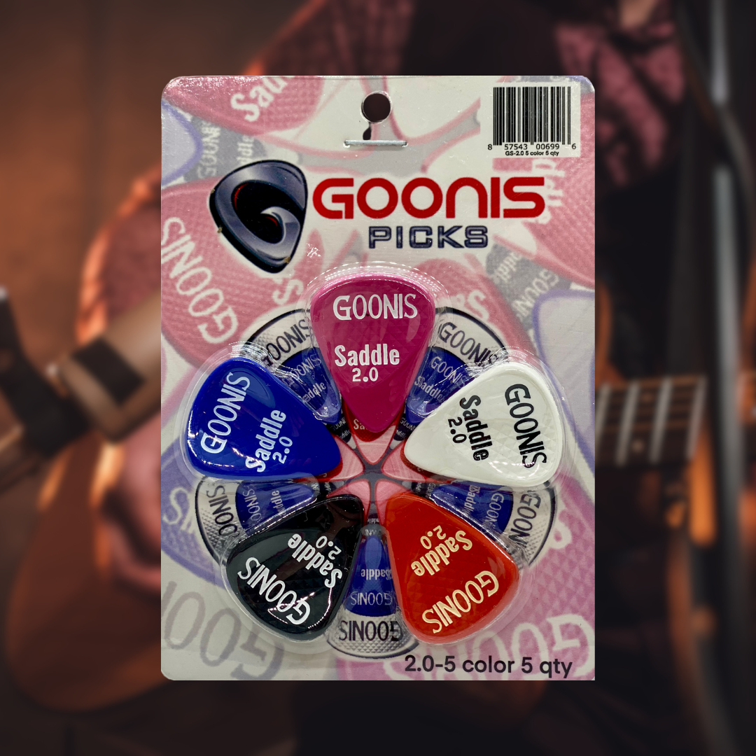 Goonis Picks  Never Drop Spin or Slip. (5 pack) buy 1 get the next 1-1/2 off