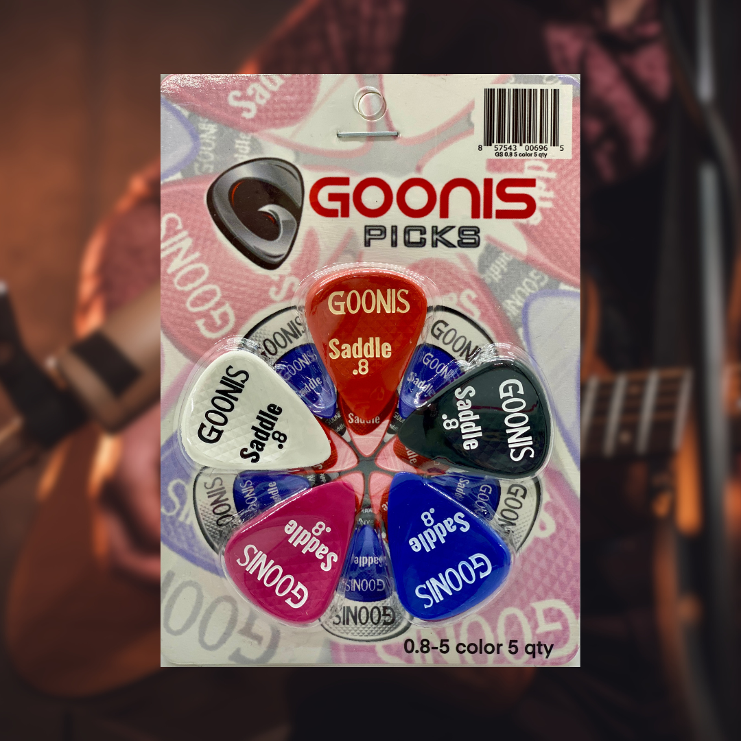 Goonis Picks  Never Drop Spin or Slip. (5 pack)